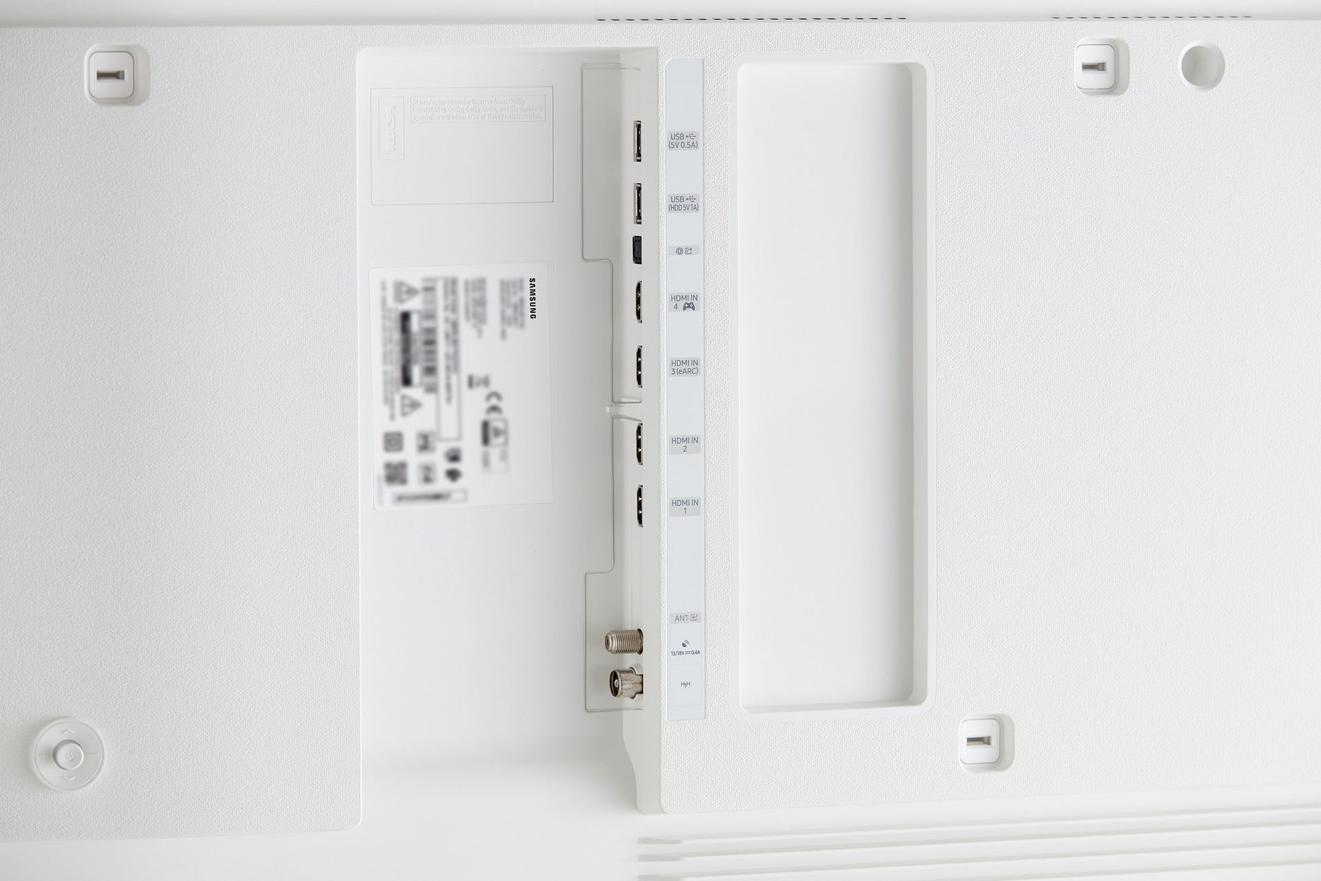 The Serif 50 LS01B TV Ports