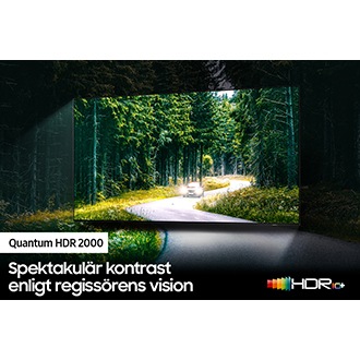 QLED TV QN95A med Quantum HDR 2000 kan avslöja de minsta detaljerna i i bilden