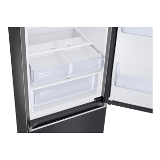 Refrigerator and Freezer AI Energy Mode 185 cm Detail-2Temp-Zone1 Black 