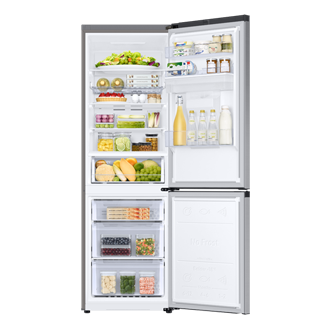 Kyl och Frysskåp AI Energy Mode 185 cm Front-Open-With-Food Silver 
