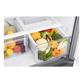 RF5000C French Door Refrigerators with SmartThings Detail-Veg--Box-Food1 Silver 