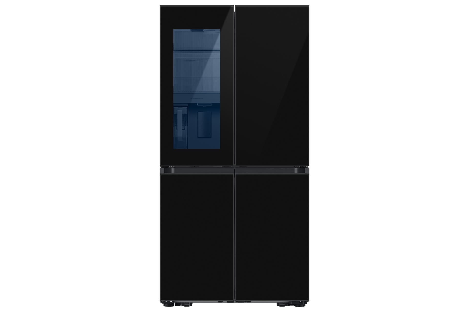 Bespoke Kyl och Frysskåp French Door See Through 185 cm Black
