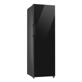 Bespoke Kylskåp med Metal Cooling 186 cm L-Perspective Clean Black 