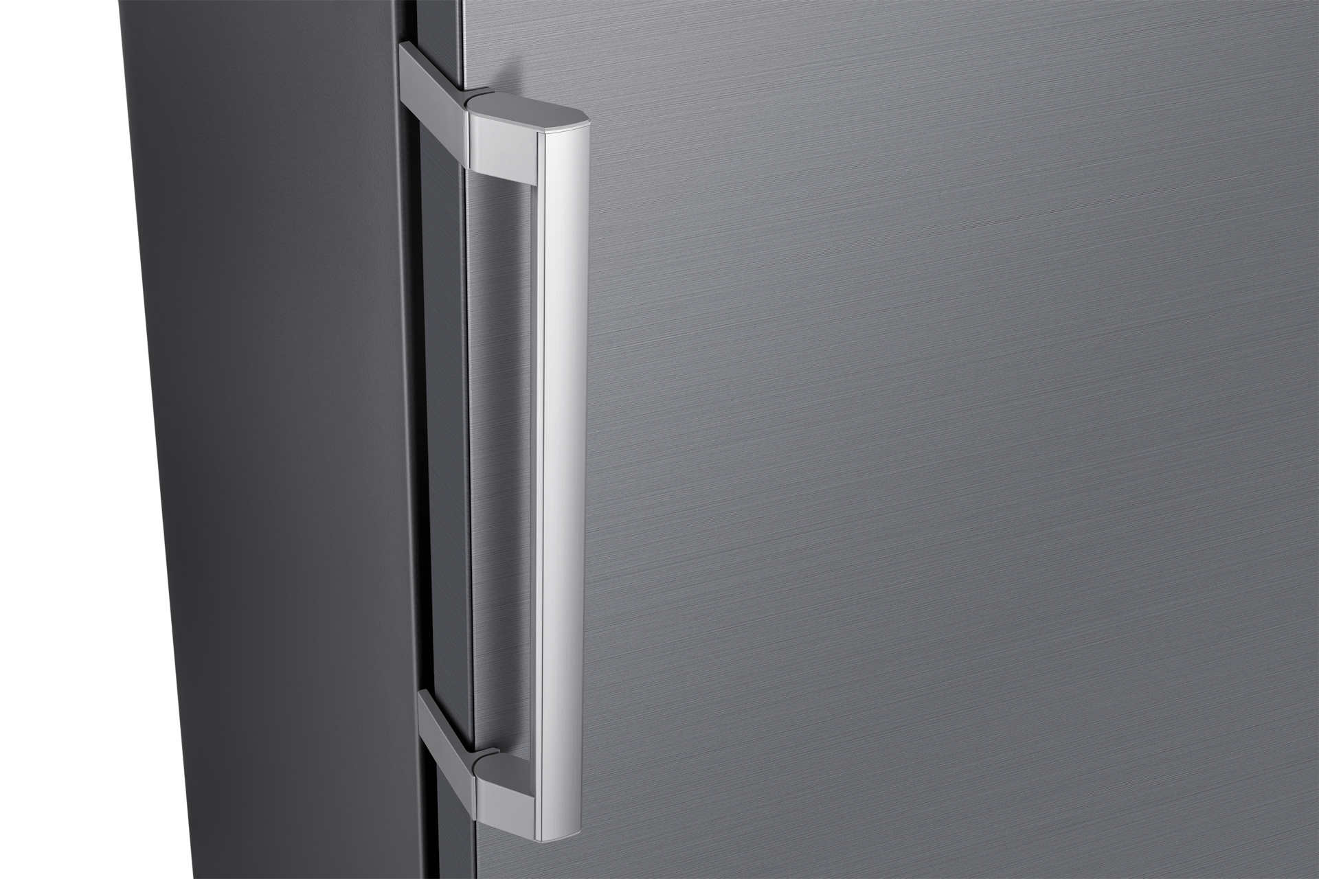 Kylskåp One Door Auto Open Door 186cm Detail-Handle Silver 