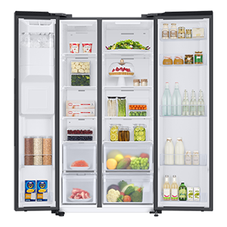 front-open-with-food Black