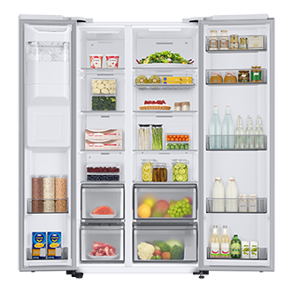 front-open-with-food White