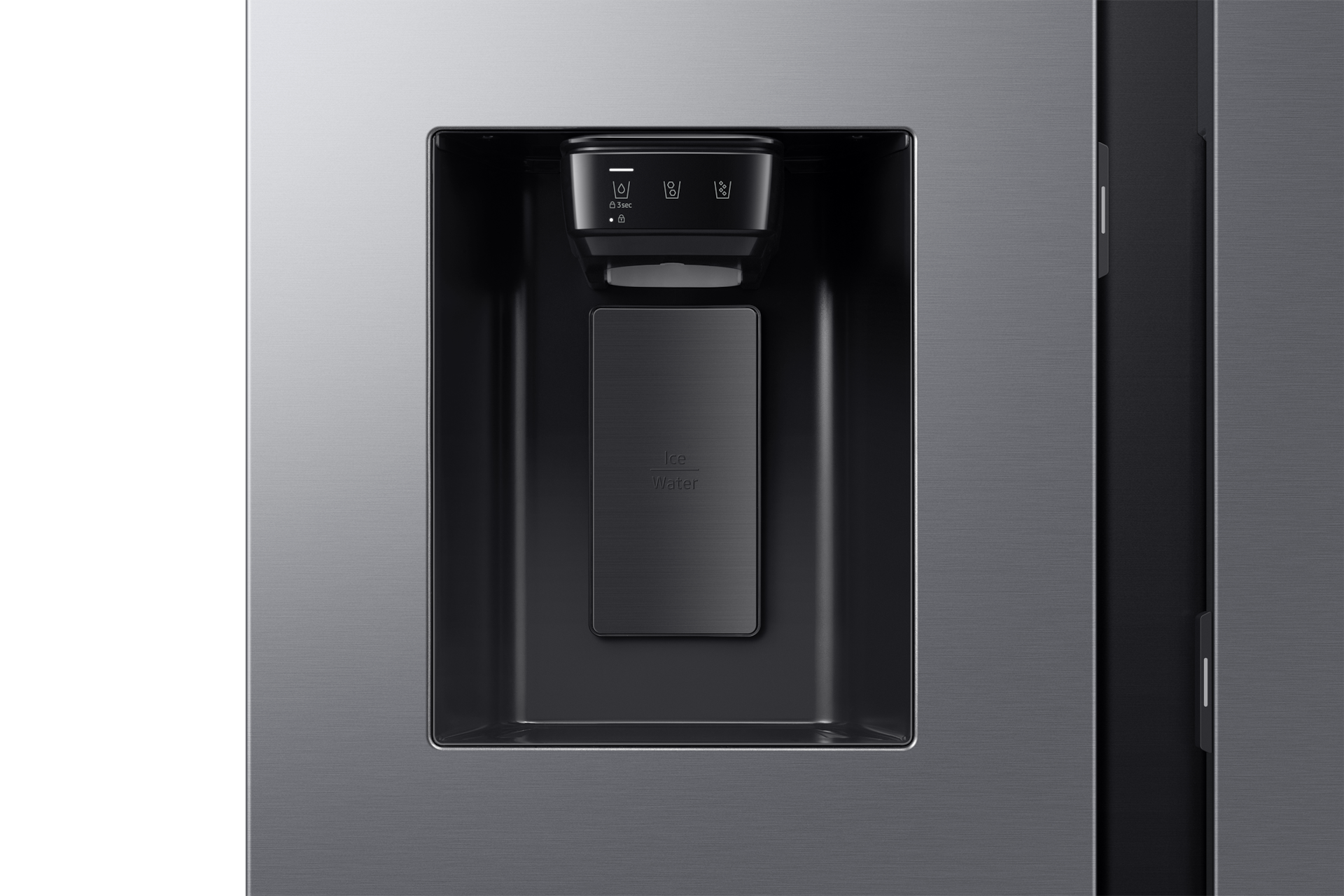 Bespoke AI Refrigerator SBS AI Home Refrigerator SBS AI Home SBS AI Home Detail-Dispenser Silver 