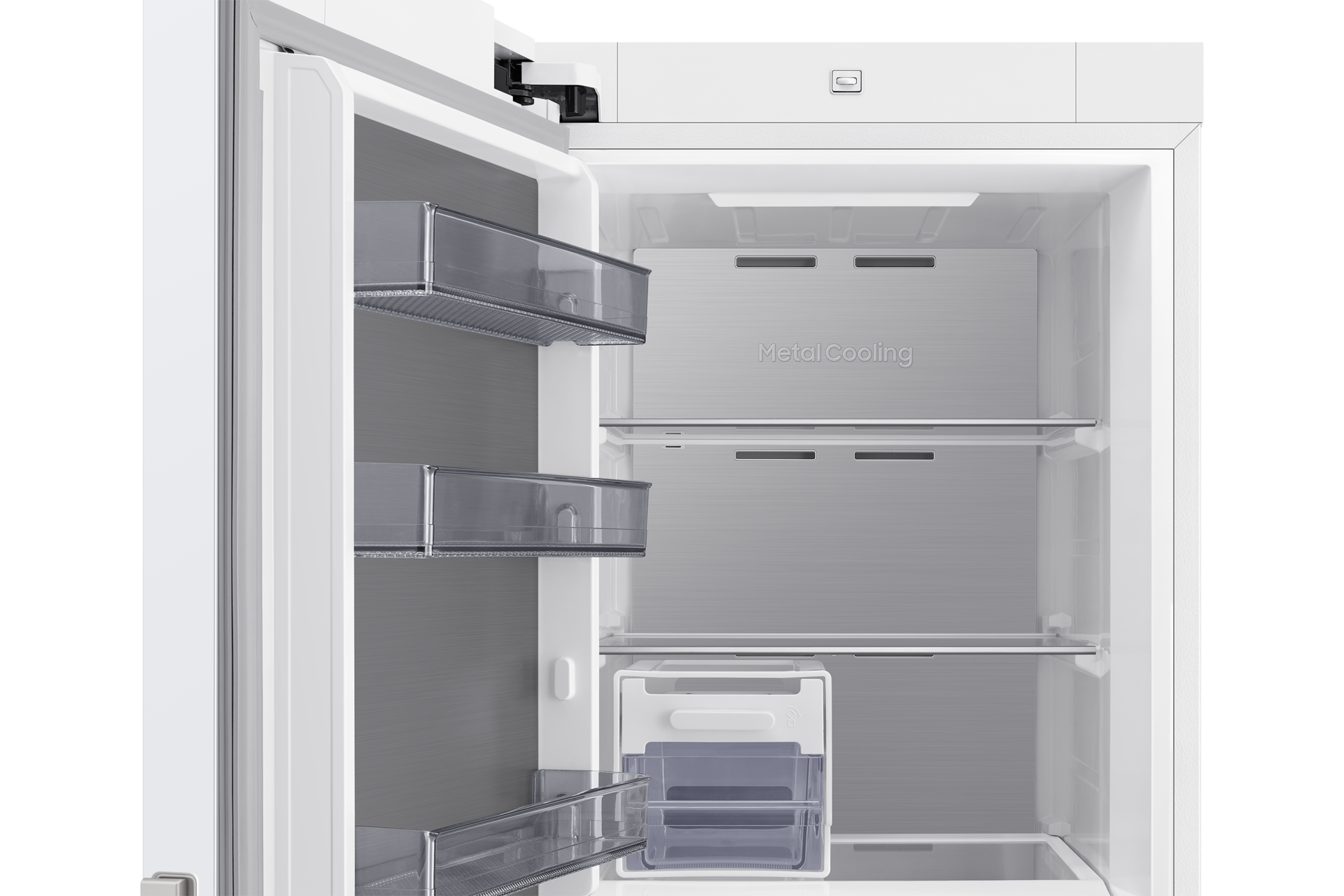 Frysskåp One Door Auto Open Door 186cm Detail-Metal-Duct White 