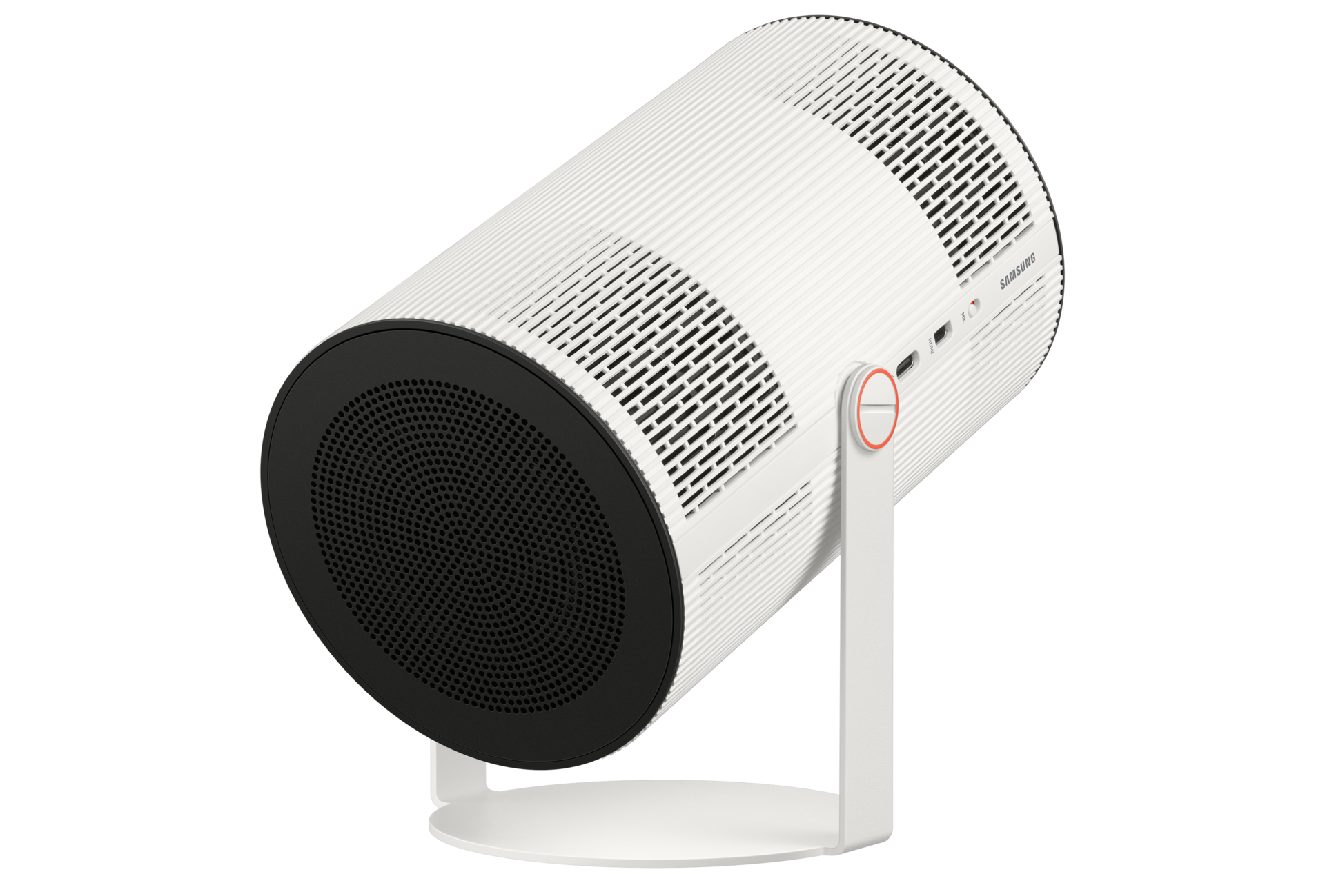 The Freestyle+ Full HD Portable Projector (2026) R-Pers-Tilted2 Ceramic White 