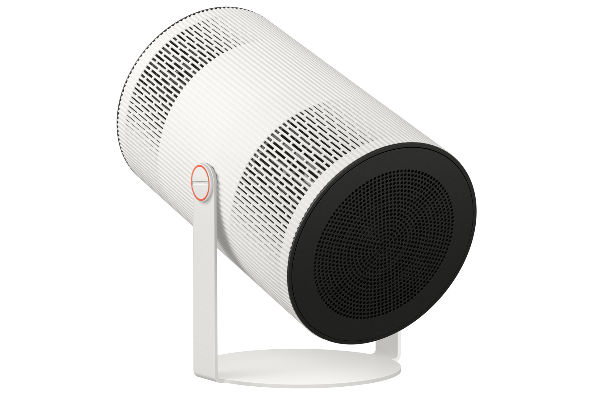 The Freestyle+ Full HD Portable Projector (2026) L-Pers-Tilted2 Ceramic White 