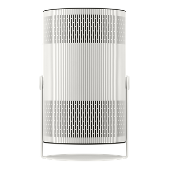 The Freestyle+ Full HD Portable Projector (2026) Back Ceramic White 