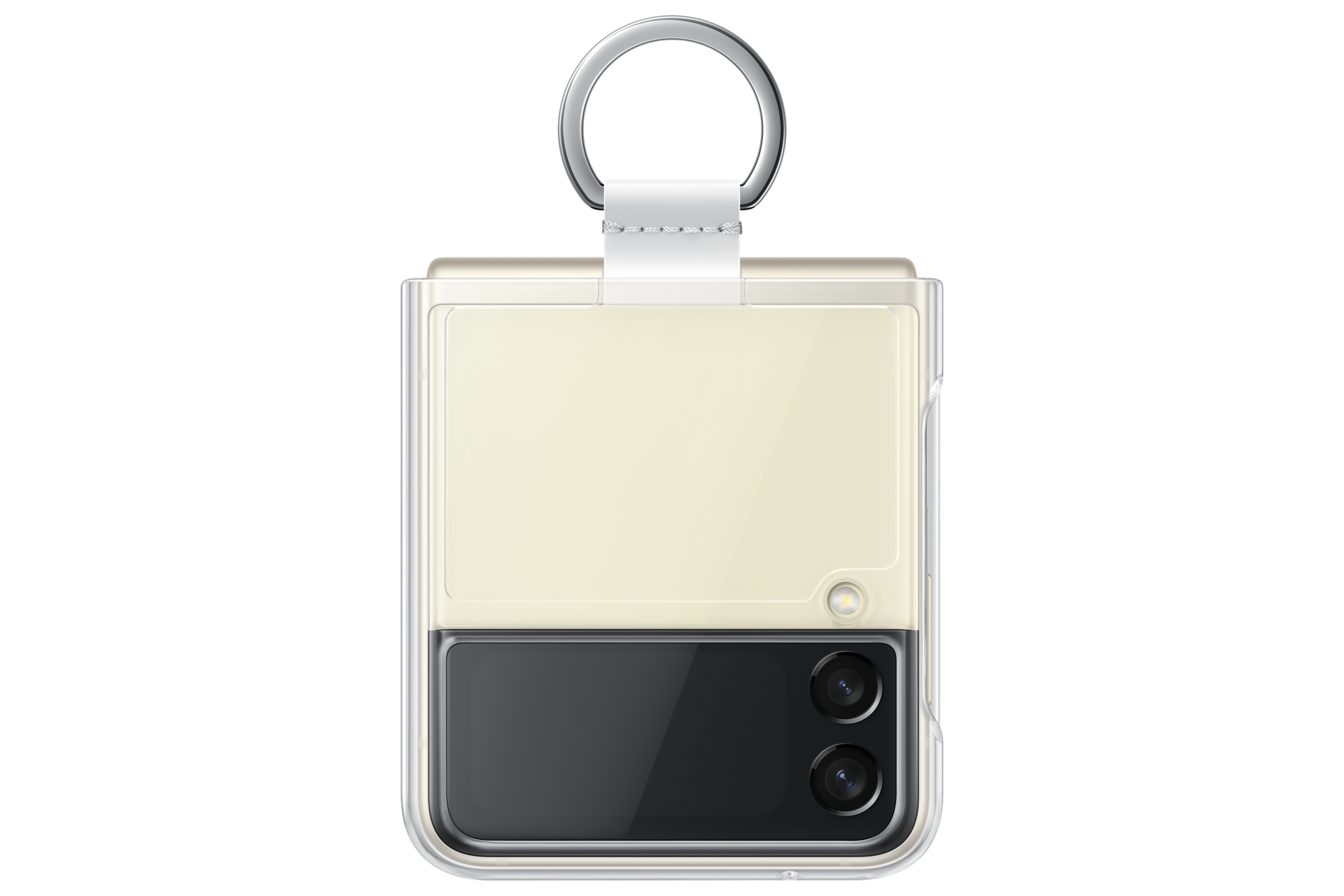 ケース・カバー | Galaxy Z Flip3 5G Clear Cover with Ring | Samsung