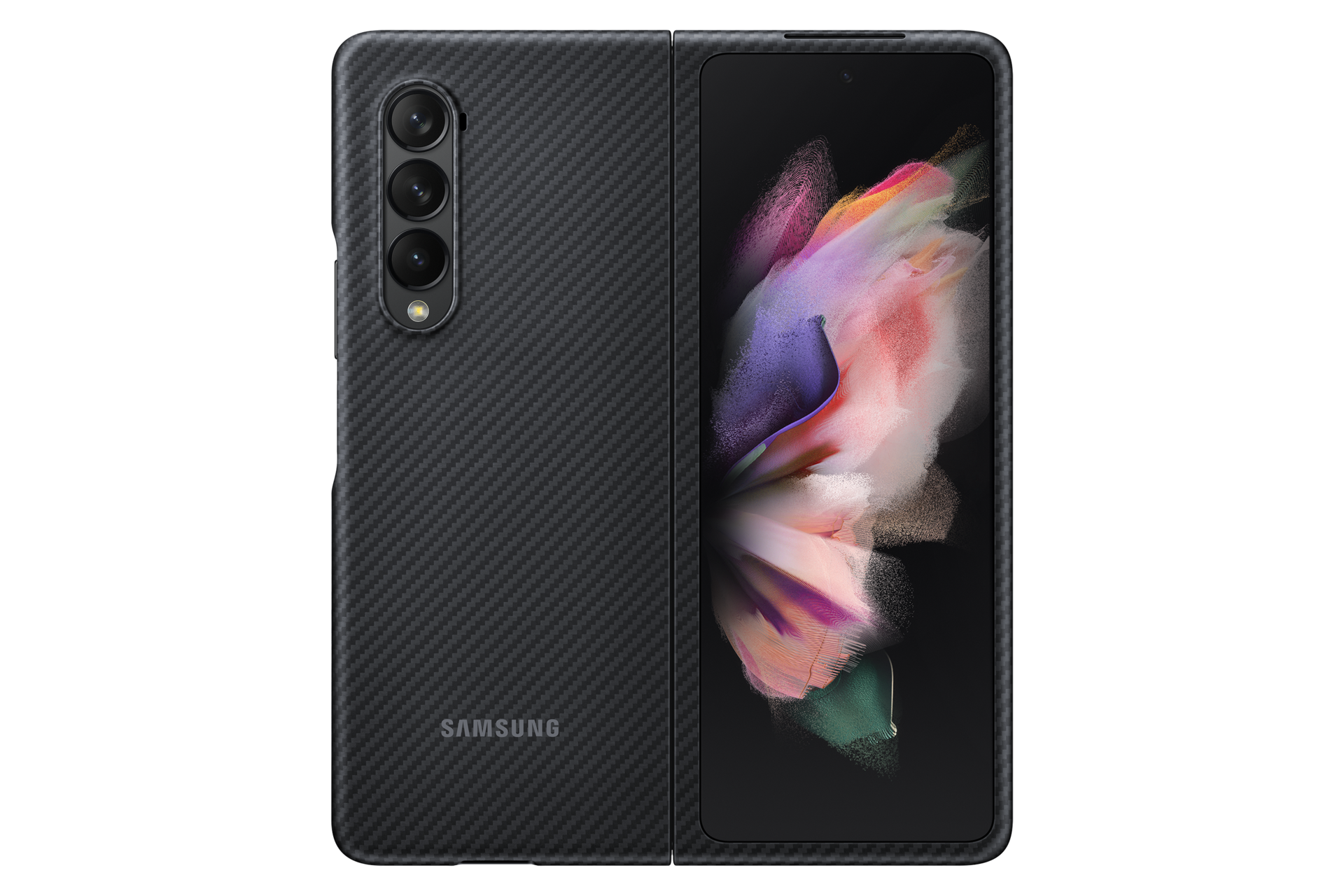 ケース・カバー | Galaxy Z Fold3 5G Aramid Cover Black | Samsung ...