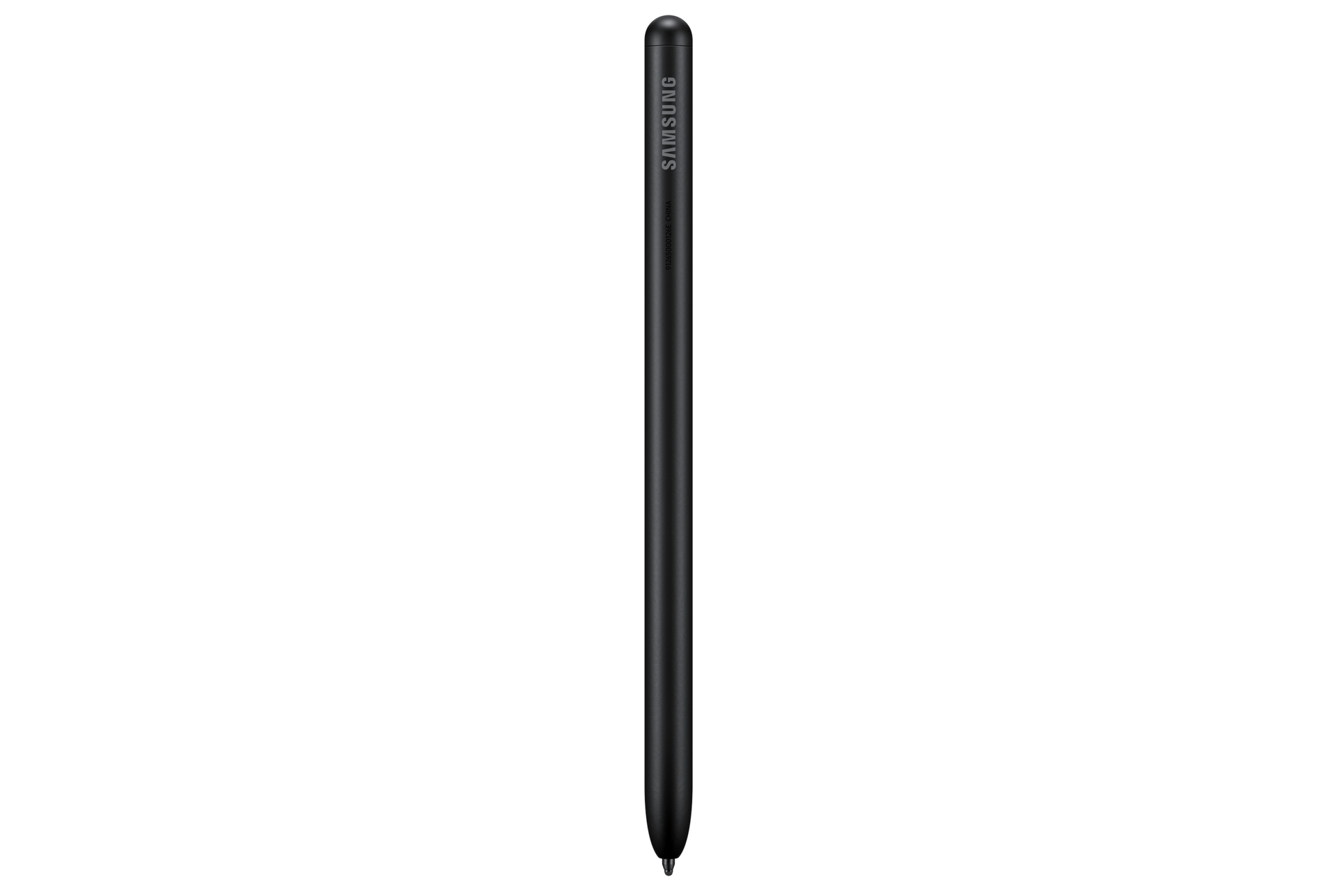 A back view of the S Pen Fold Edition in black features a slim 1.5mm pen tip with 4096 pressure levels to write and sketch as naturally