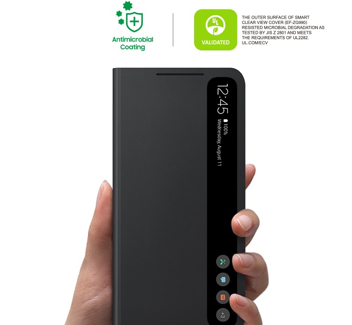 Buy Samsung Galaxy S21 FE 5G Smart Clear View Cover White