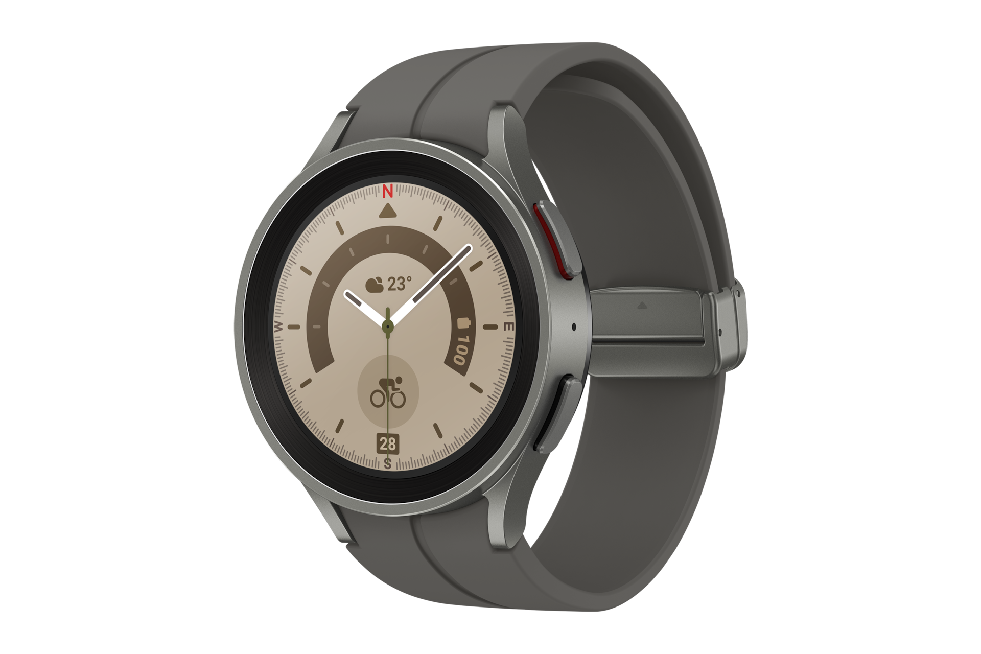 Buy Samsung Galaxy Watch5 Pro Bluetooth Gray Titanium Samsung Singapore