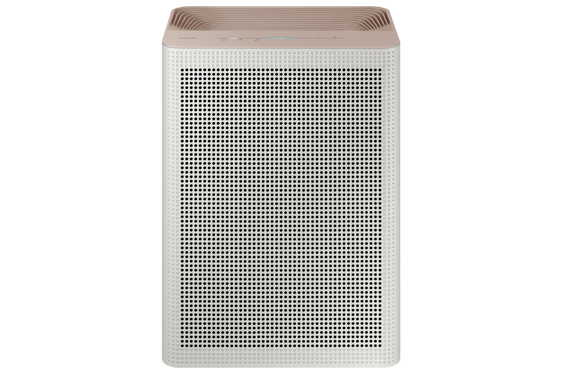AX3100BM Air Purifier with Multi-Layered High Efficiency Purification System Front-On Sand Beige 