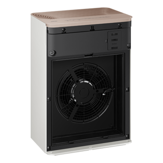 AX3100BM Air Purifier with Multi-Layered High Efficiency Purification System L-Perspective-Open1 Sand Beige 
