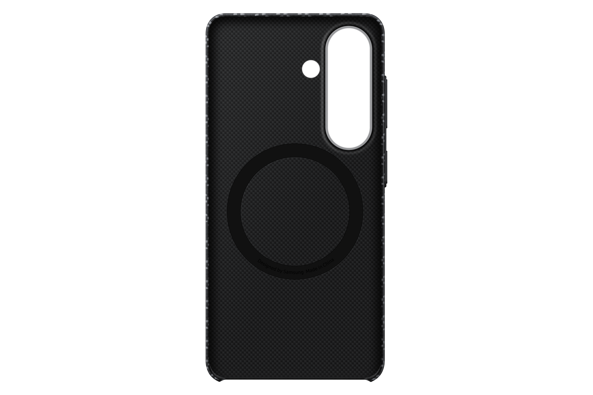 Galaxy S26 Carbon Magnet Case Back Dark Gray 