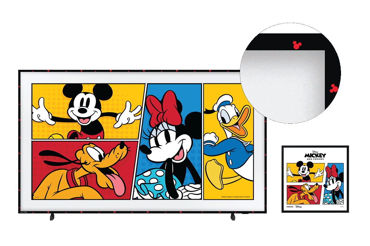 65&quot; Disney &amp; Frame Lifestyle Bundle - Mickey &amp; Friends 