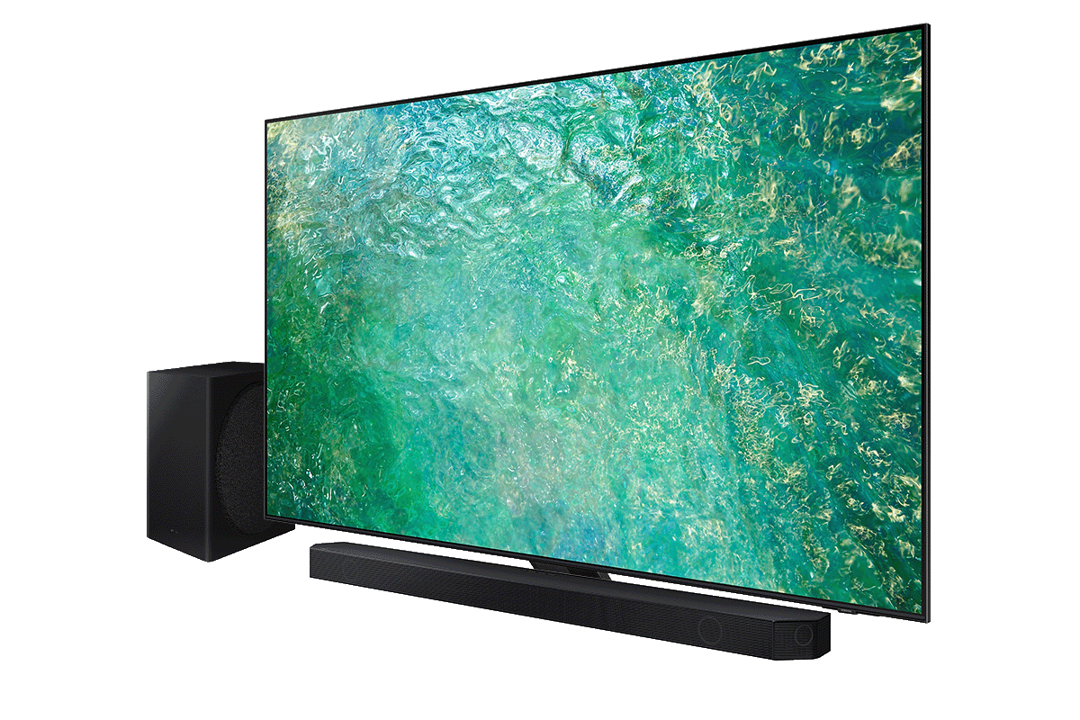 65&quot; Neo QLED 4K QN85C Smart TV (2023) + Q-series Soundbar HW-Q800C 5.1.2ch Sub Woofer (2023)