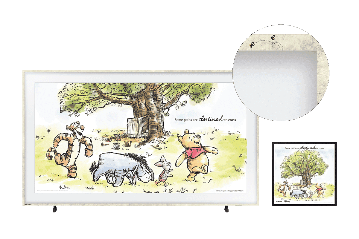 65&quot; Disney &amp; Frame Lifestyle Bundle - Winnie the Pooh