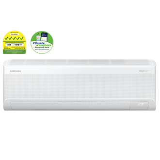Bespoke AI WindFree™ Single-Split System 1 Air Conditioner - 12KBTU White