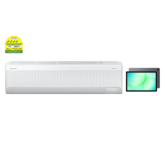 Bespoke AI WindFree™ Single-Split System 1 Air Conditioner - 24KBTU White + 4 Ticks + Tab A11 plus