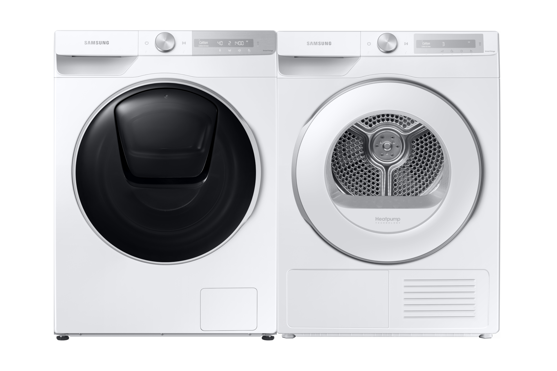 8kg Front Load Washing Machine with QuickDrive™ & 8kg Front Load