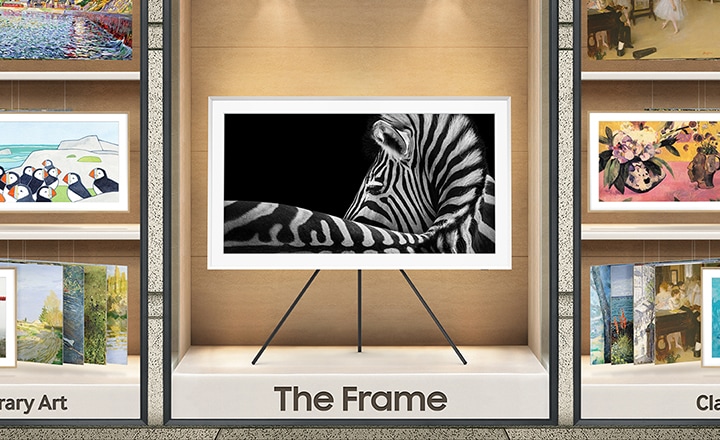 Buy The Frame Art Mode 4k Tv 55 Black Samsung Singapore