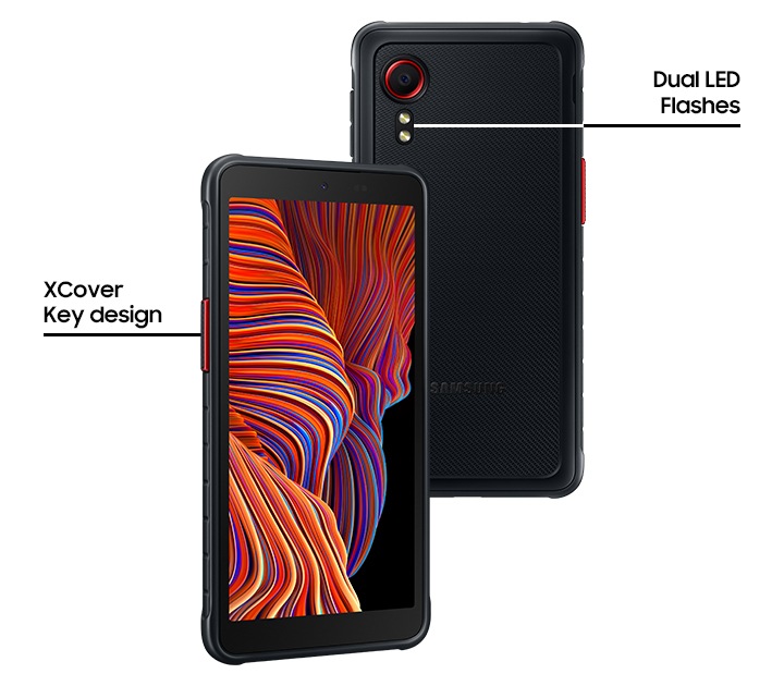 Galaxy XCover 5 LTE black 64 GB | Samsung Singapore
