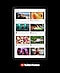 YouTube Premium is open on Galaxy Tab A8. Shown on the screen are thumbnails of various video content: man on a motorcycle, people dancing, women laughing, woman eating, man laying on grass, vegetables on a cutting board, and makeup products.