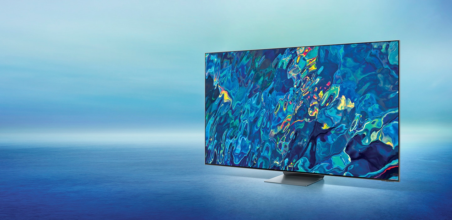 QN95A displays intricately blended color graphics which demonstrate long-lasting colors of Quantum Dot technology.