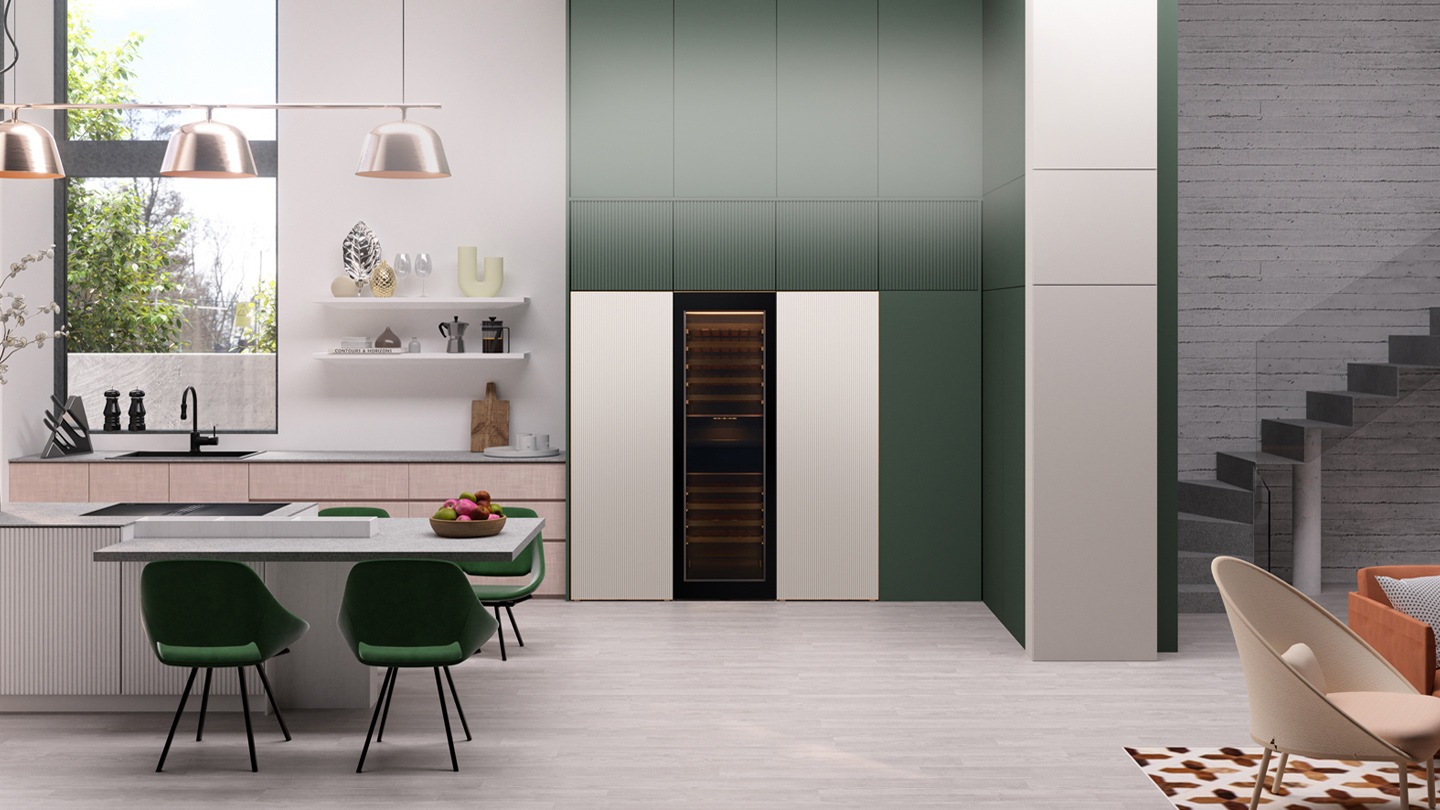 RW9000 is installed in the Kitchen of modern interior.