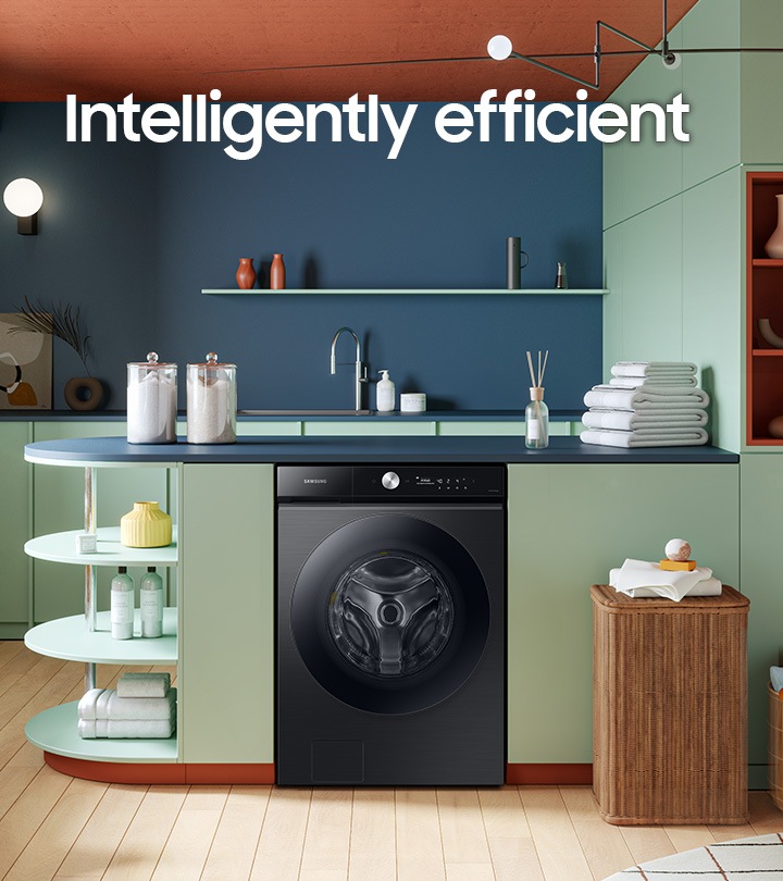 Business | Bespoke AI™ 21/12kg Front Load Washer Dryer with