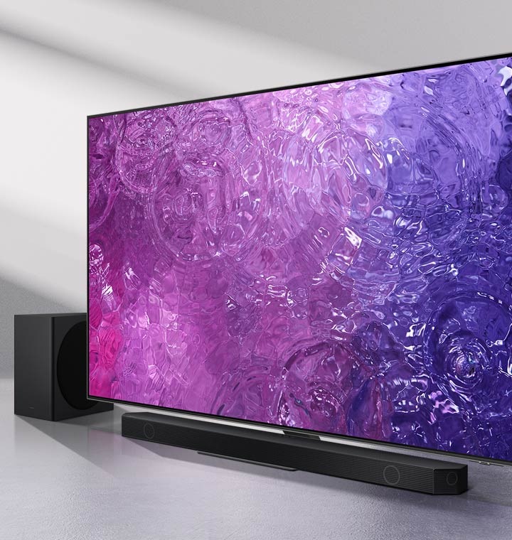 Soundbar store samsung qled