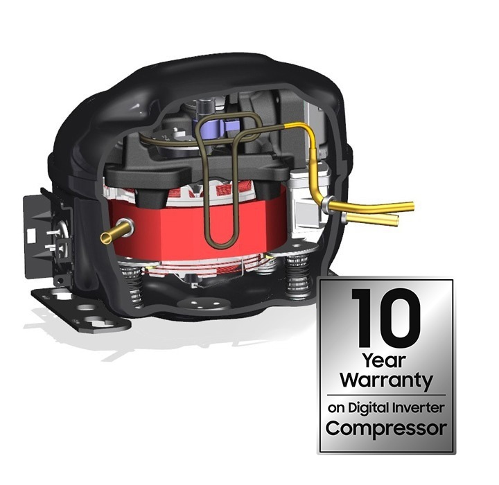 10 year warranty isited to the compressor only. 