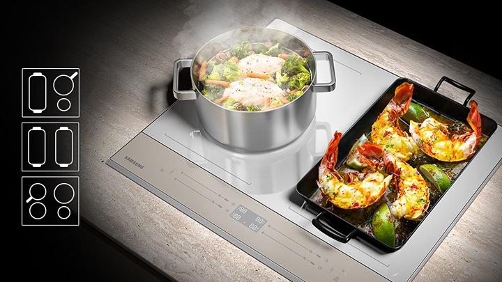 シュウページ 60cm Bespoke Induction Hob NZ64B5067YY/SP | Samsung Singapore