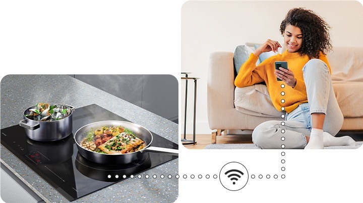 Induction Hobs NZ63B5056AK Single Flex Zone 3.4 kW Black