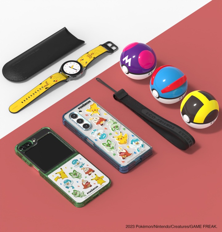 Samsung collabore encore avec Pokémon et présente un étui en forme de  Pokéball pour ses écouteurs sans fil Galaxy Buds 2