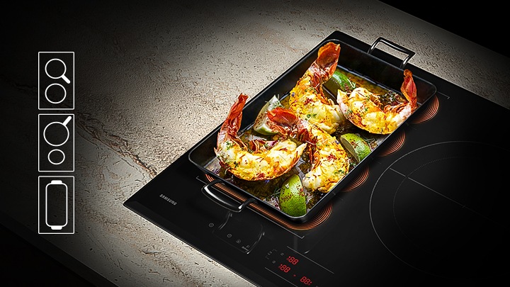 Induction Hobs NZ63B5056AK Single Flex Zone 3.4 kW Black