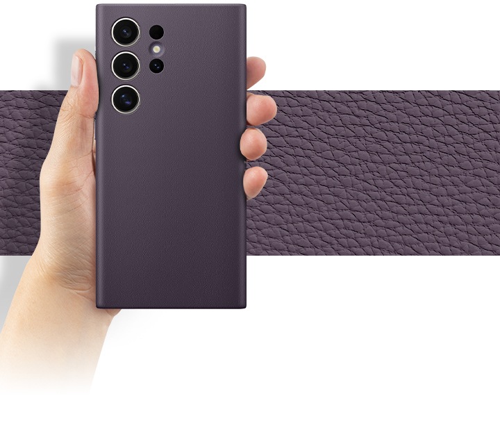 Buy Galaxy S24 Ultra Vegan Leather Case (GP-FPS928HCAVW) | Samsung SG