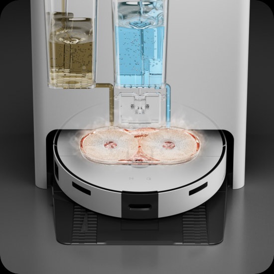 Bespoke AI Jet Bot Combo™ All-In-One Clean Station™ Satin Greige