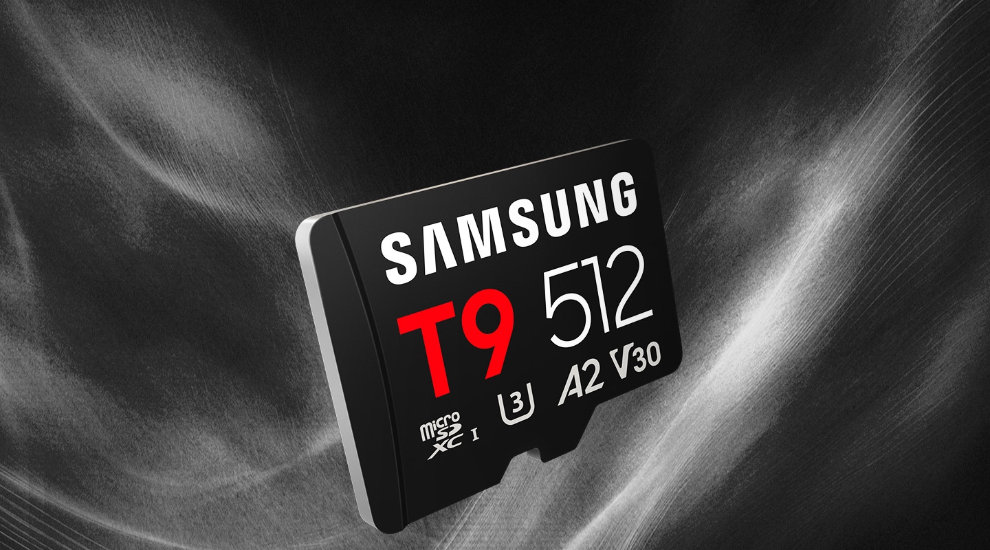 The microSD card T9 is Standing.