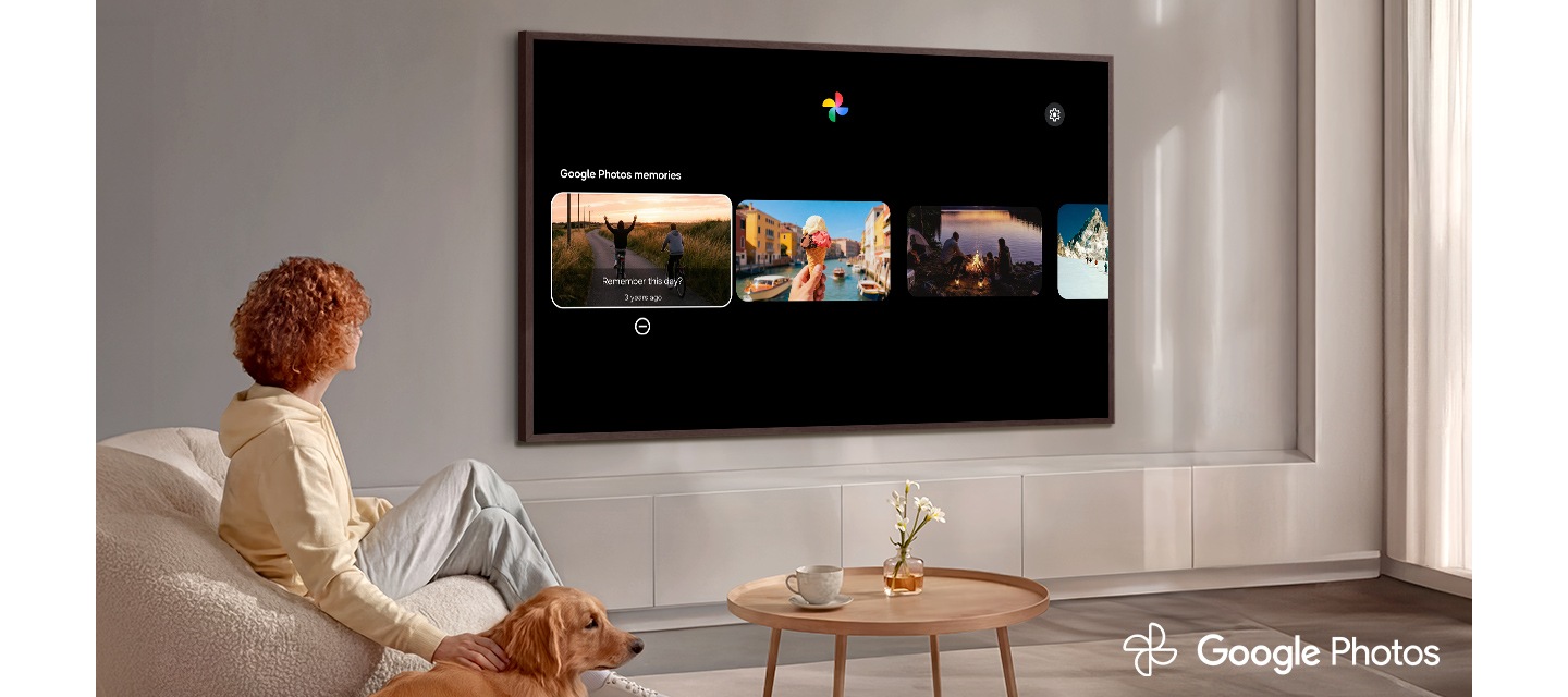 Relive your favourite memories with Google Photos for Samsung TV