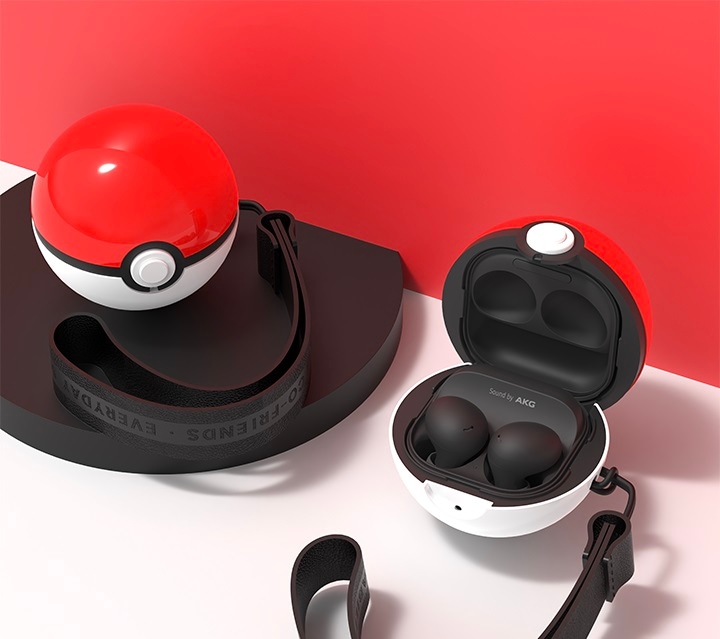 Outlet Pokemon Pokeball Cover for Galaxy Buds 2