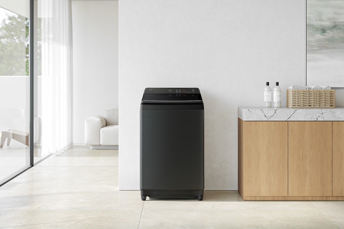 Business | Bespoke AI Laundry Top-load Washer Hygiene Steam 13kg