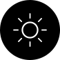 Check out Samsung QuickDrive™, 12Kg, Front Load, 4 Ticks WW12TP94DSX/SP now. Image showing sun icon in black and white