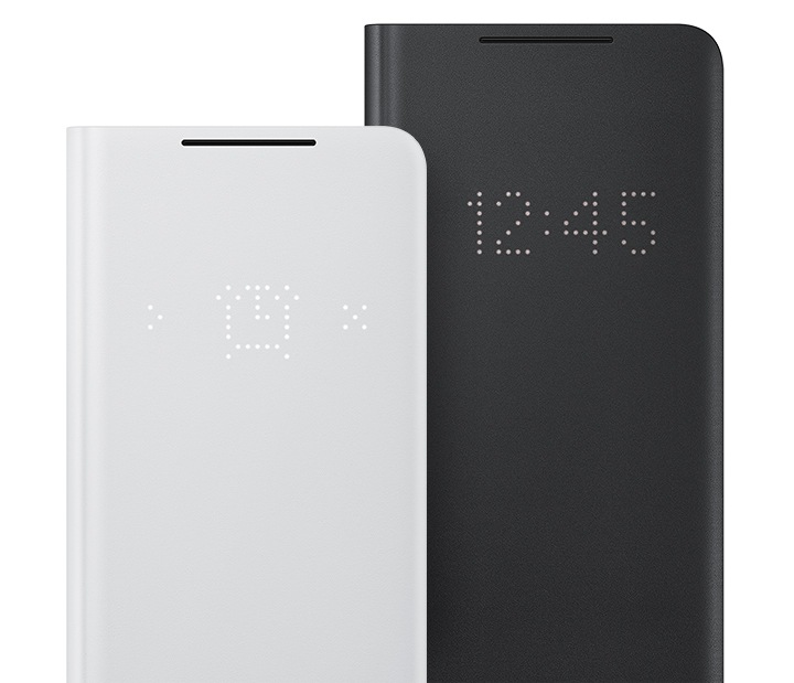 Galaxy S21 Ultra 5G Smart LED Cover Light Gray Samsung SG