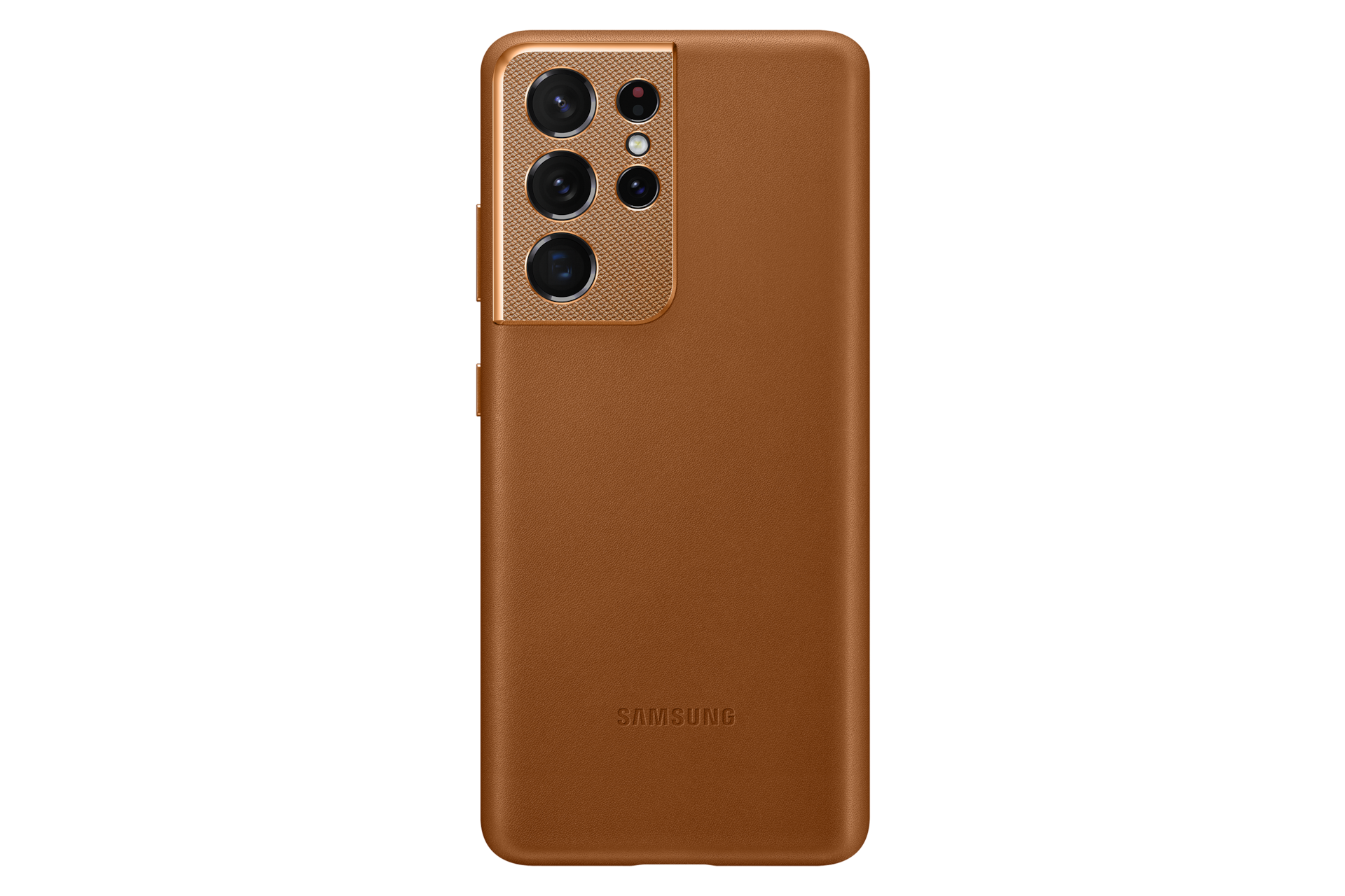 The front of a Galaxy S21 Ultra 5g leather cover has been designed specially to protect the rear camera on your Galaxy S21 Ultra 5G